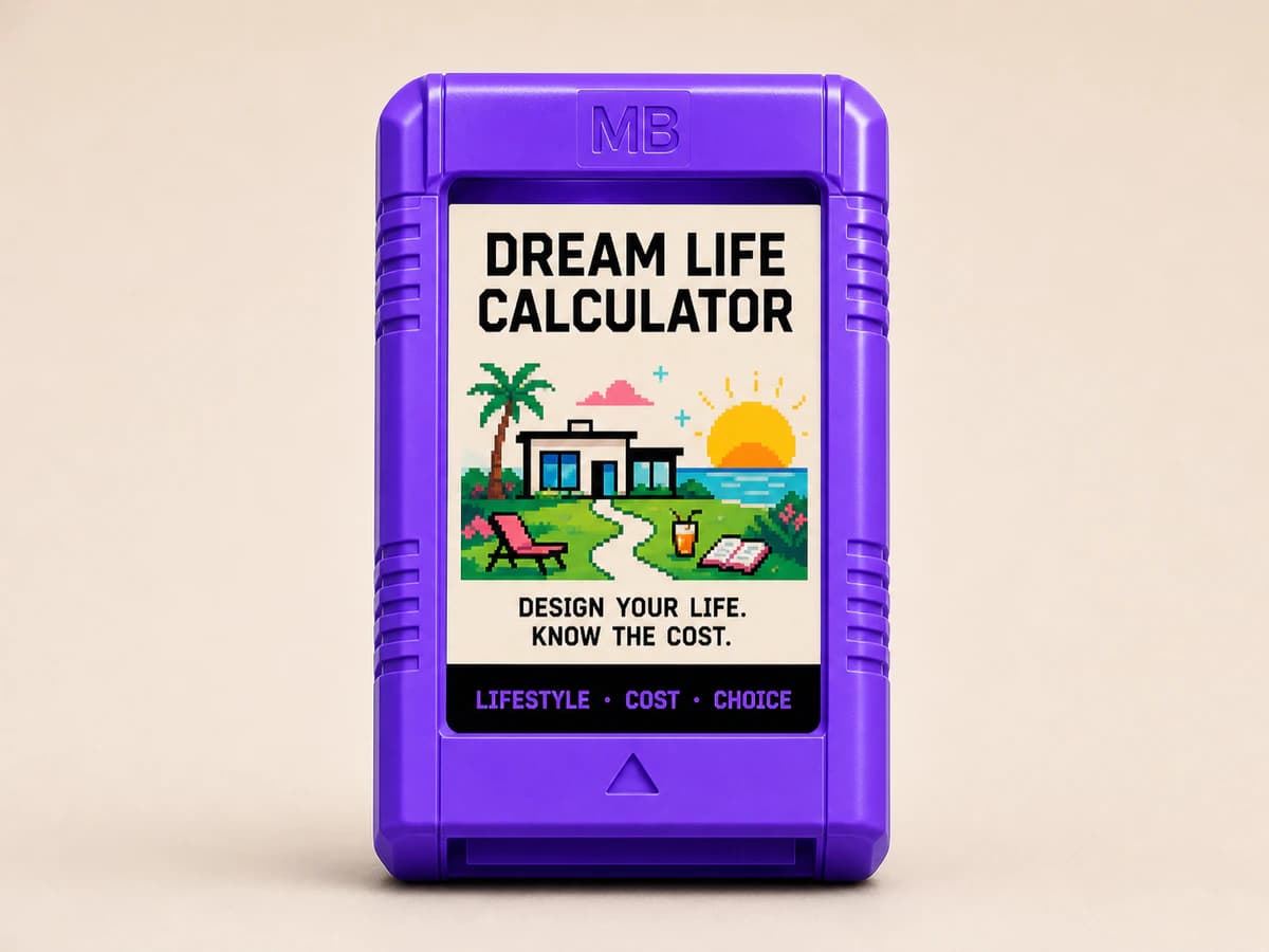 Dream Life Calculator cartridge